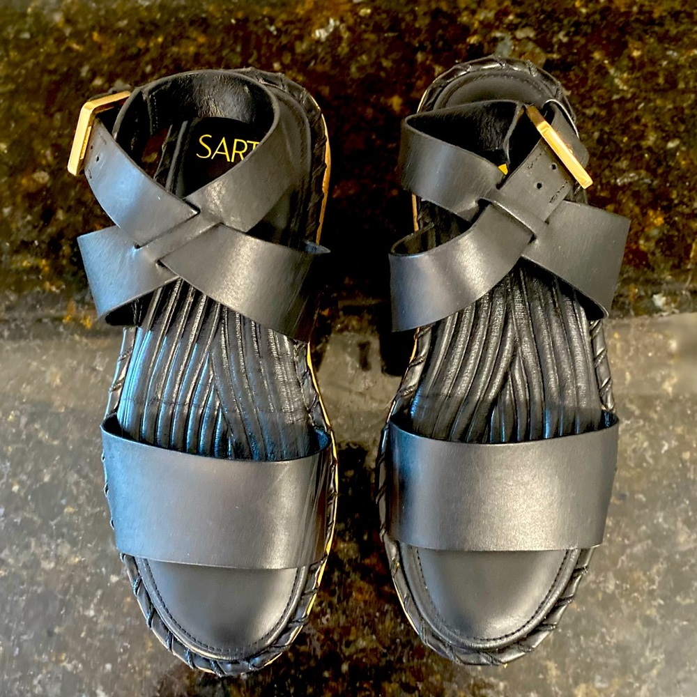 Black Franco Sarto Women’s Sandal size 7